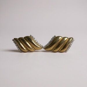 Stainless steel statment earrings
